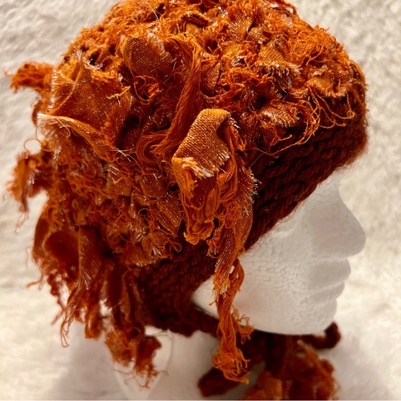 New! Unique, artisan-made knit cap. One Size. - Picture 1 of 8